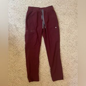 Figs Yola High Waisted Scrub Pants M TALL